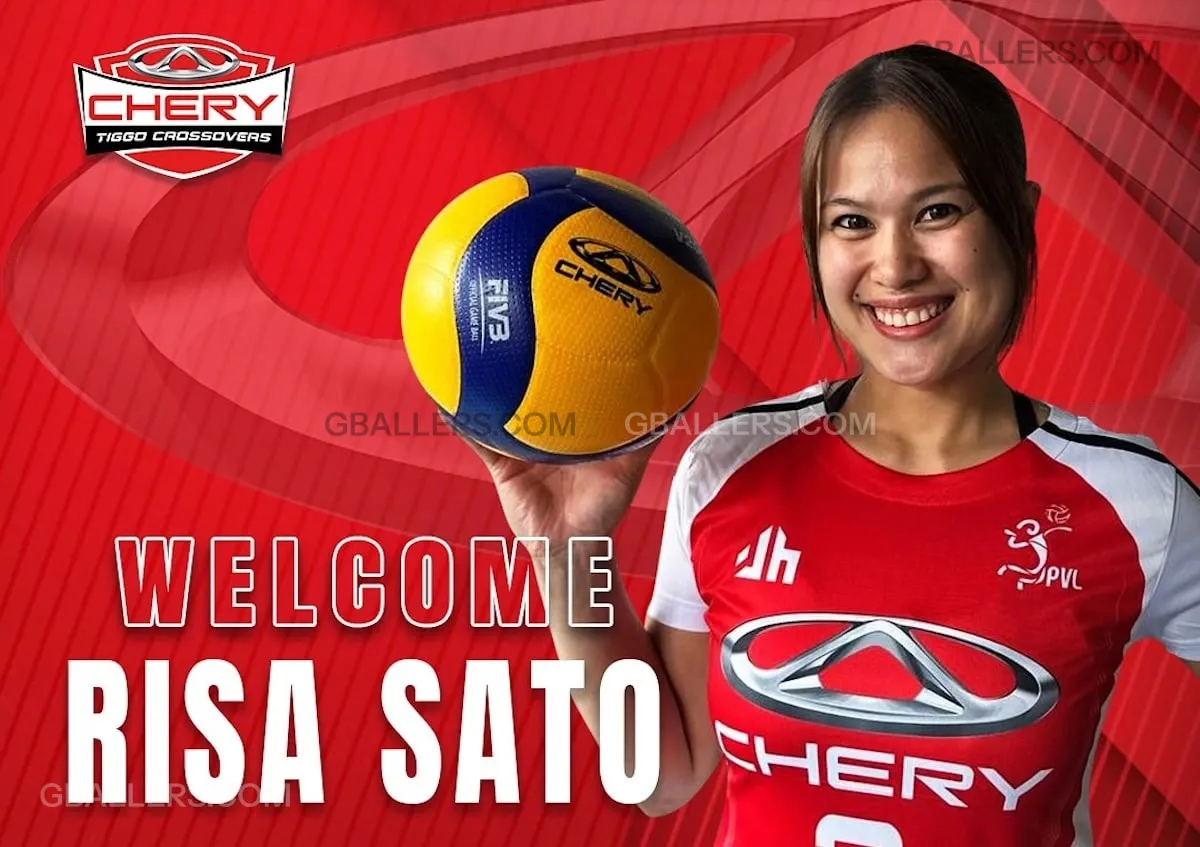 The Chery Tiggo Crossovers welcome Risa Sato on a social media post.