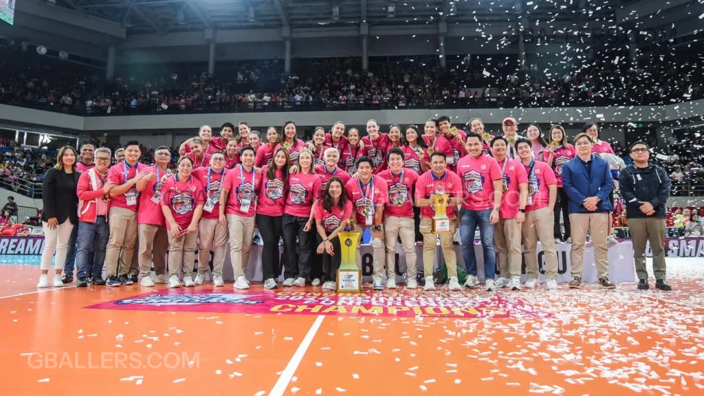 The Creamline Cool Smashers defied all odds after capturing their ninth Premier Volleyball League (PVL) Reinforced Conference crown against first-time finalist Akari Chargers on Wednesday, September 5, at the PhilSports Arena in Pasig City.