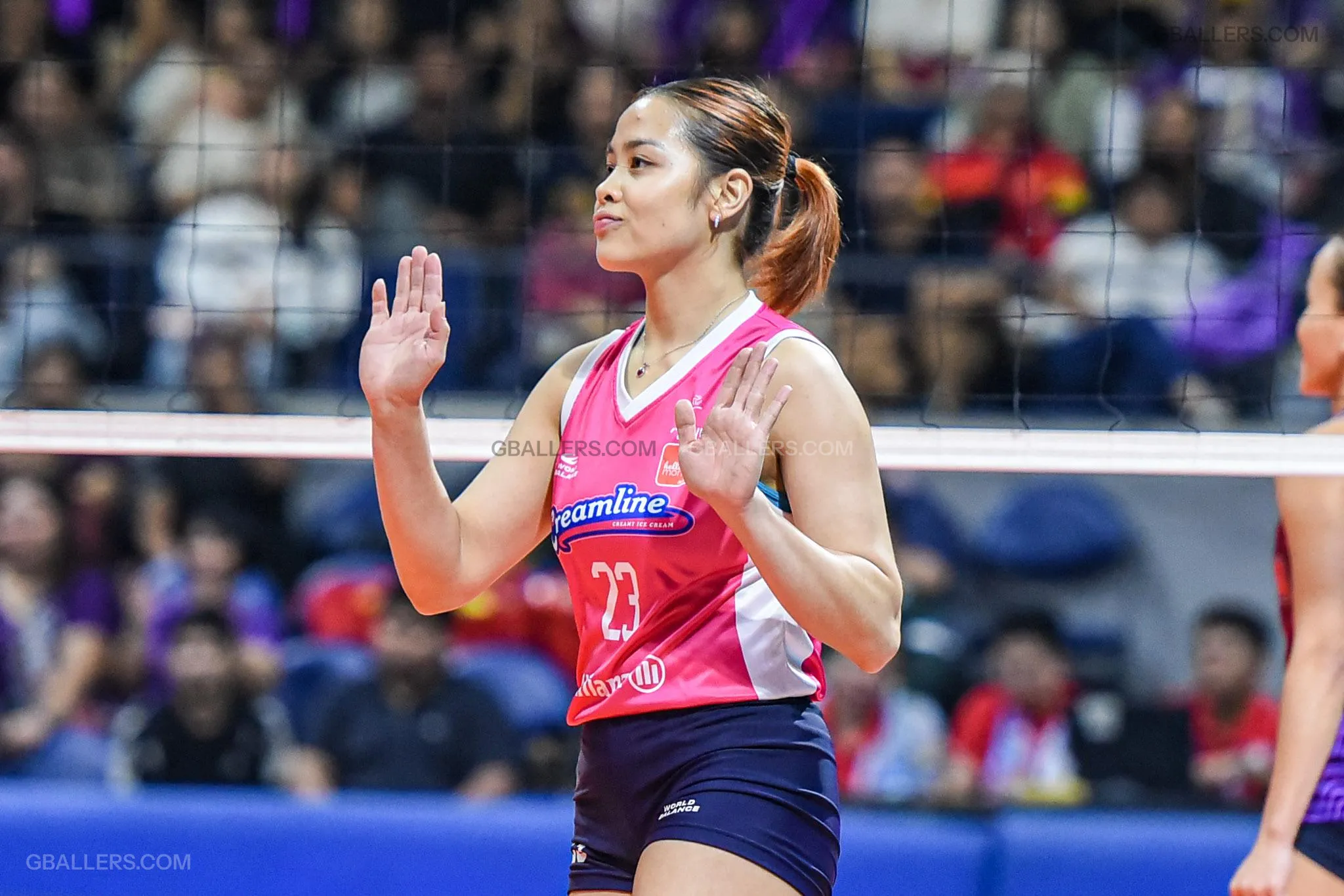 Jema Galanza starred in an all-around performance as Creamline eked out a 25-22, 25-20, 30-32, 25-20 victory over sibling rival Choco Mucho to remain perfect in the 2024-25 Premier Volleyball League (PVL) All-Filipino Conference on Tuesday, December 3, at the Philsports Arena in Pasig City.