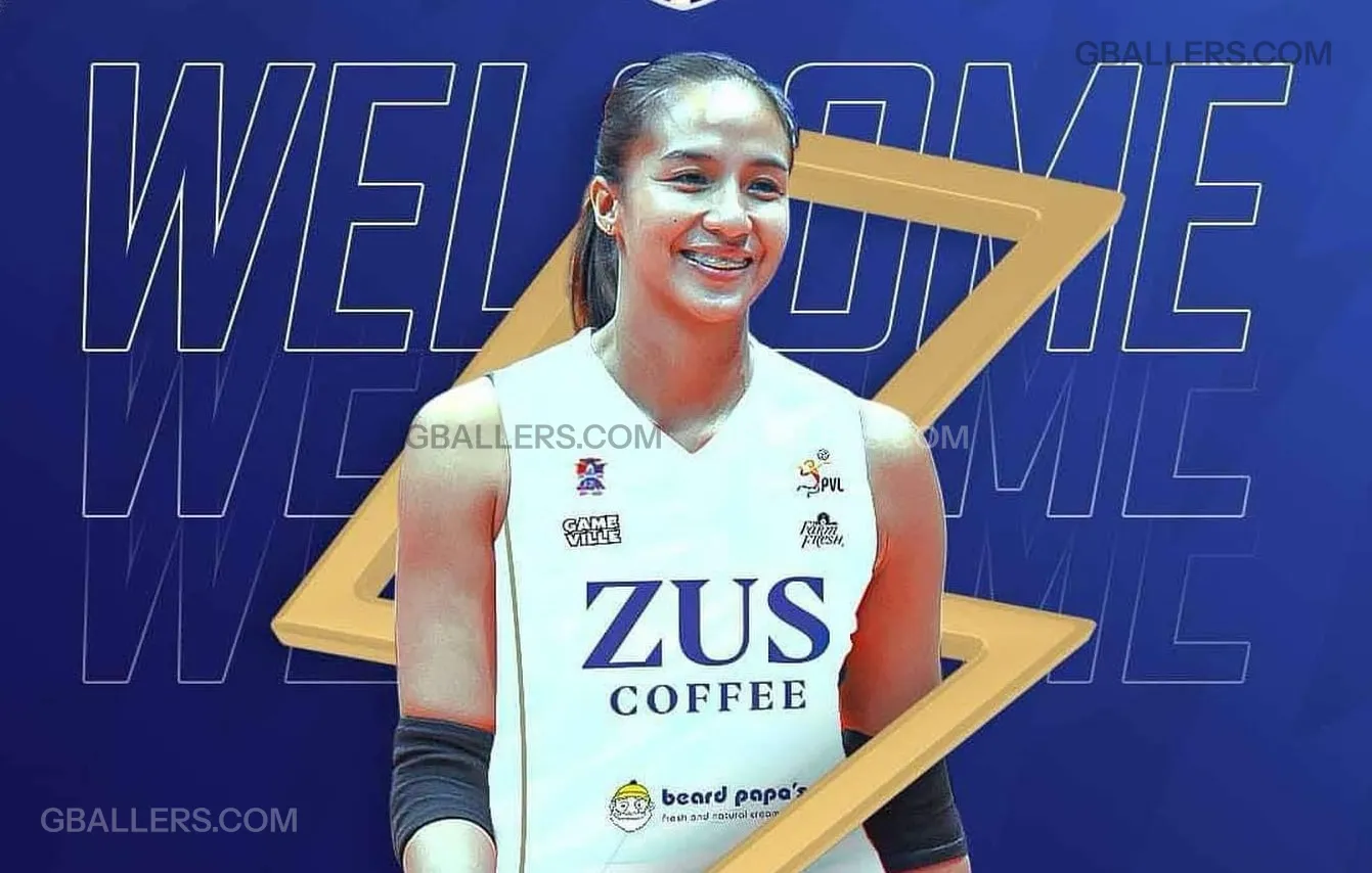 Veteran winger Jovelyn Gonzaga joined ZUS Coffee, marking her eagerly awaited comeback to the professional ranks ahead of the next Premier Volleyball League (PVL) season.