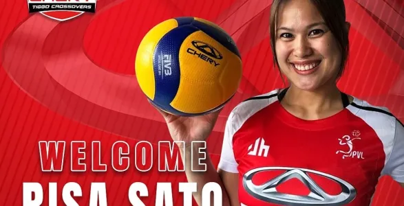 The Chery Tiggo Crossovers welcome Risa Sato on a social media post.