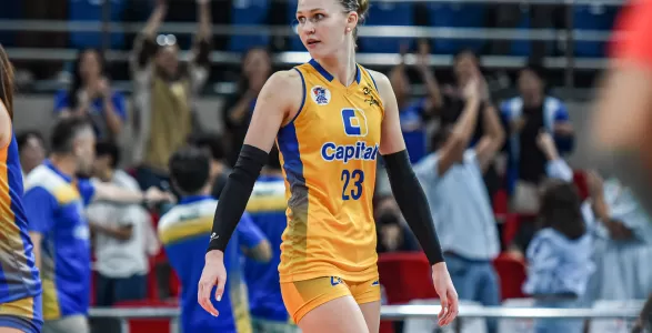 Capital1’s Russian reinforcement, Marina Tushova, reset the Premier Volleyball League record books by scoring 45, powering her team past Choco Mucho in a thrilling five-set encounter at the 2024 Premier Volleyball League (PVL) on Thursday, August 1, at the PhilSports Arena.